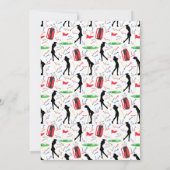 Golf Birthday Party Invitation (Women) Kaart (Achterkant)