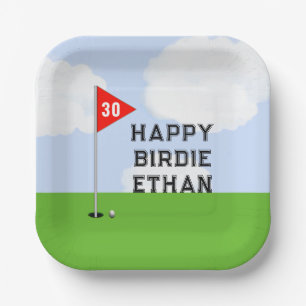 Golf Birthday Party Papieren Bordje