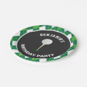 Golf Birthday Party Papieren Bordje (Gekanteld)