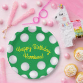 Golf Birthday Party Papieren Bordje (Feest)