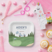 Golf Birthday Party Papieren Bordje (Feest)