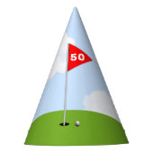 Golf Birthday Party Pet Feesthoedjes (Voorkant)