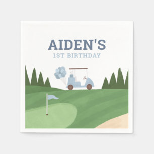 Golf Birthday Party Servet