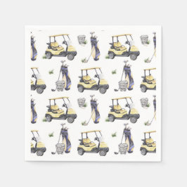 Golf Birthday Party Servet