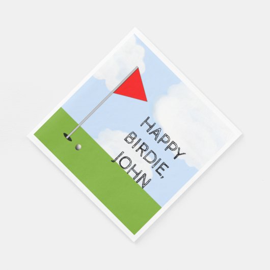 Golf Birthday Party Servetten (Hoek)