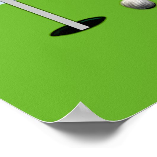 Golf Birthday Poster (Hoek)