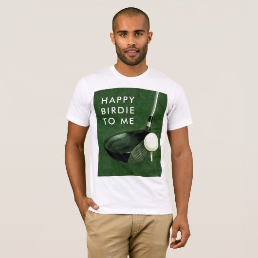 Golf Birthday T-shirt (Voorkant volledig)