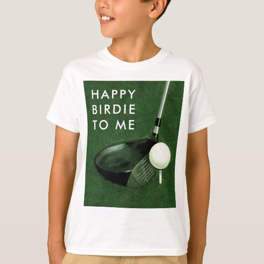 Golf Birthday T-shirt (Voorkant)