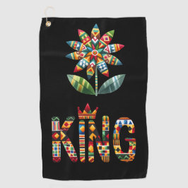 Golf Black Maanden Geschiedenis voor Golfer Golfhanddoek