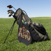 Golf Black Maanden Geschiedenis voor Golfer Golfhanddoek (Groen)