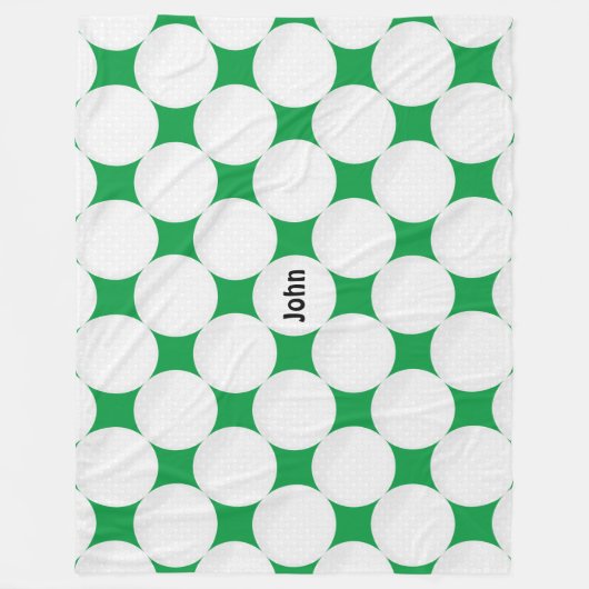 Golf Blanket Fleece Deken (Voorkant)