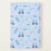 Golf Blauw Notitieboek (Achterkant)