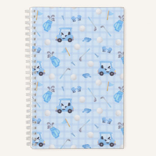 Golf Blauw Notitieboek