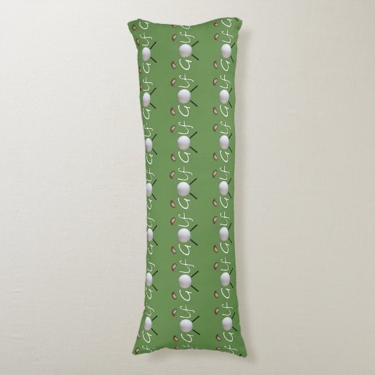 Golf Body Pillow Lichaamskussen (Voorkant Verticaal)