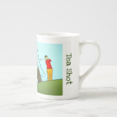 Golf Bone China Mok (Rechts)