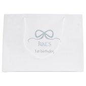 Golf boog party geschenktas groot cadeauzakje (Voorkant)