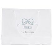 Golf boog party geschenktas groot cadeauzakje (Achterkant)