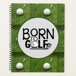 Golf Born voor golfer Planner