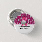 Golf Borstkanker Bewustzijn voor golfer Ronde Button 3,2 Cm (Voorkant /achterkant)