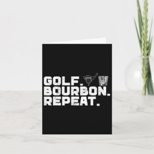 Golf Bourbon Herhaal Golf & Bourbon Drinken Lo Kaart