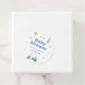 Golf Boy Baby shower Bedankjes Labels (In situ)