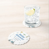 Golf Boy Baby shower Kartonnen Onderzetters (Insitu)