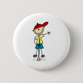 Golf Boy Button (Voorkant)