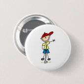 Golf Boy Button (Voorkant /achterkant)