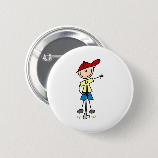Golf Boy Button (Voorkant /achterkant)