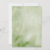 Golf Boy Little Putter is on the way Baby Shower  Kaart (Achterkant)