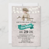  Golf Boy Sport Theme Baby shower Kaart (Voorkant)
