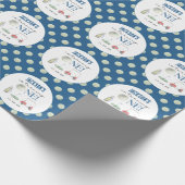 Golf Boy Verjaardag Cadeaupapier (Hoek)