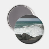 Golf breken op grote rotsen magneet (Voorkant / Achterkant)