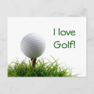 Golf Briefkaart