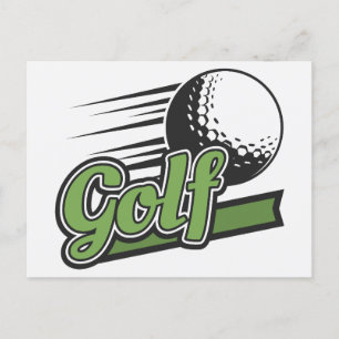Golf Briefkaart