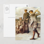  Golf Briefkaart (Voorkant / Achterkant)