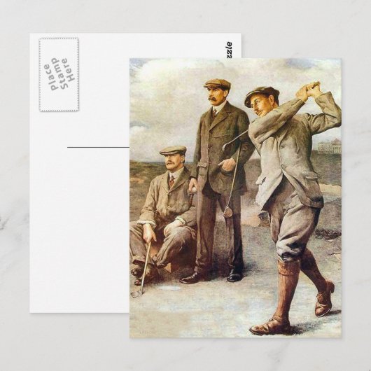  Golf Briefkaart (Voorkant / Achterkant)