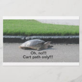 Golf Briefpapier (Voorkant)