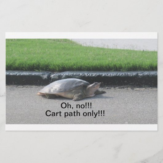 Golf Briefpapier (Voorkant)