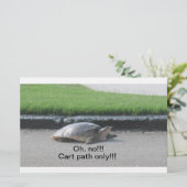 Golf Briefpapier (Staand voorkant)