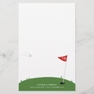 Golf Briefpapier