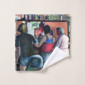 Golf Bufe, Boedapest Bad Handdoek (Wasdoekje)