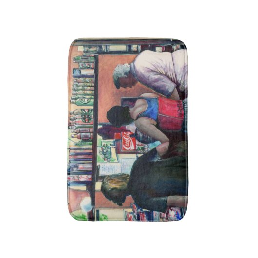 Golf Bufe, Boedapest Badmat (Voorkant Verticaal)