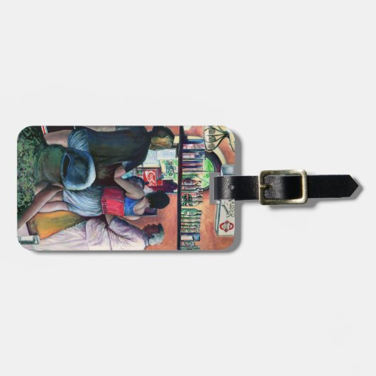 Golf Bufe, Boedapest Bagagelabel (Voorkant horizontaal)