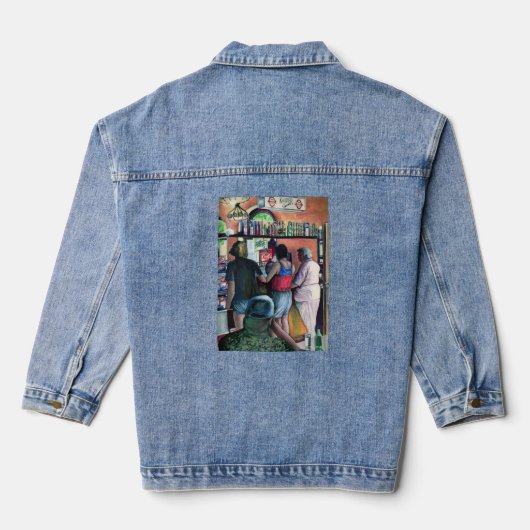 Golf Bufe, Boedapest Denim Jacket (Achterkant)