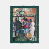 Golf Bufe, Boedapest Fleece Deken (Voorkant)