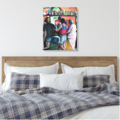 Golf Bufe Boedapest Hongarije Canvas Afdruk (Insitu (Slaapkamer))