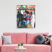 Golf Bufe Boedapest Hongarije Canvas Afdruk (Insitu (Woonkamer))