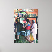 Golf Bufe Boedapest Hongarije Canvas Afdruk (Voorkant)