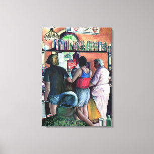 Golf Bufe Boedapest Hongarije Canvas Afdruk